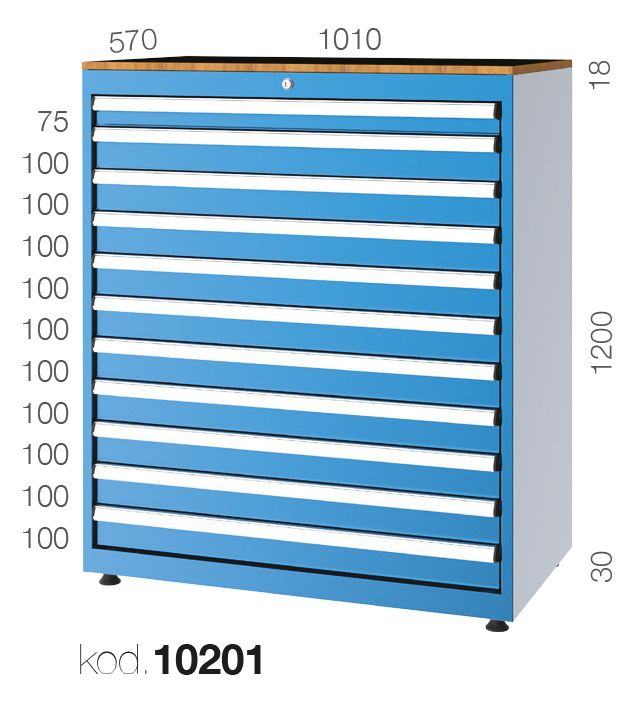 10201 - 11 ÇEKMECELİ DOLAP