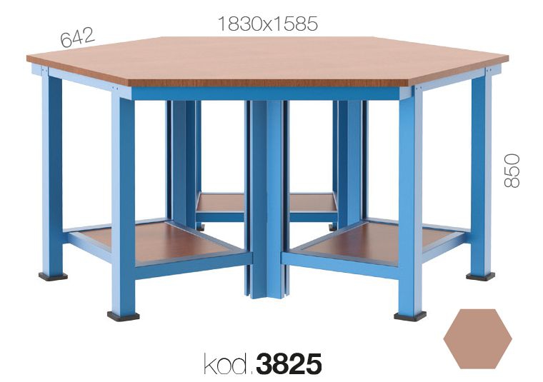 3825 - ALTIGEN ÇALIŞMA TEZGAHI