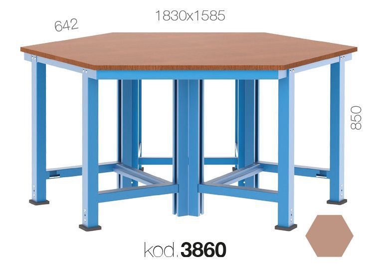 3860 - ALTIGEN ÇALIŞMA TEZGAHI