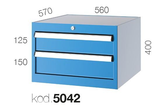 5042 - 2 ÇEKMECELİ DOLAP