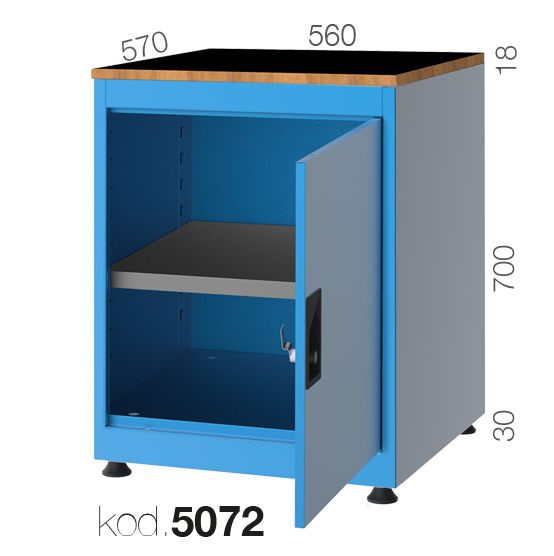 5072 - TEK KAPILI DOLAP