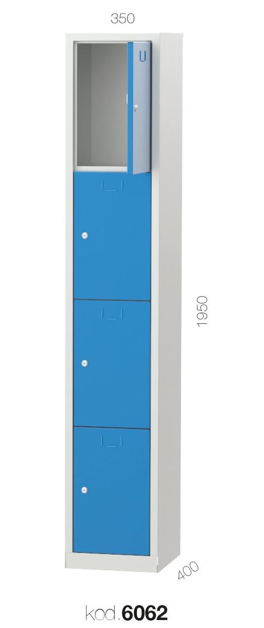 6062 - 4 KAPILI PERSONEL DOLABI