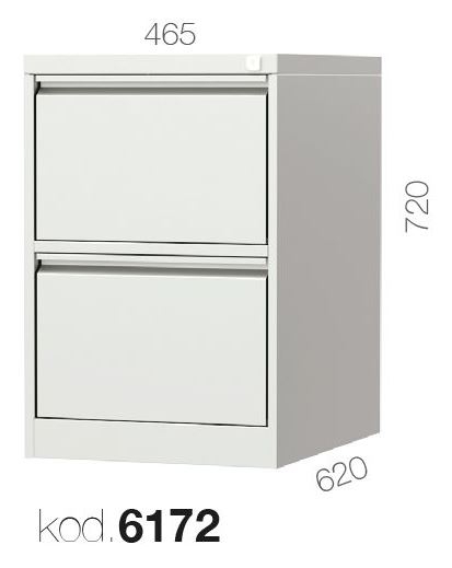 6172 - 2 ÇEKMECELİ KARTOTEKS DOLABI