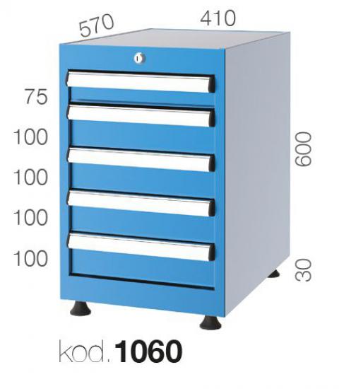 1060 - 5 ÇEKMECELİ DOLAP,ÇEKMECELİ DOLAPLAR,1000 Serisi