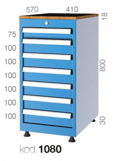 1080 - 7 ÇEKMECELİ DOLAP,ÇEKMECELİ DOLAPLAR,1000 Serisi