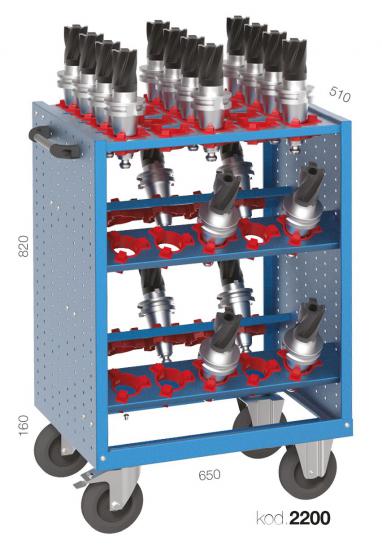 2200 - HAREKETLİ CNC TUTUCU SEHPA,CNC TAKIM DOLAPLARI