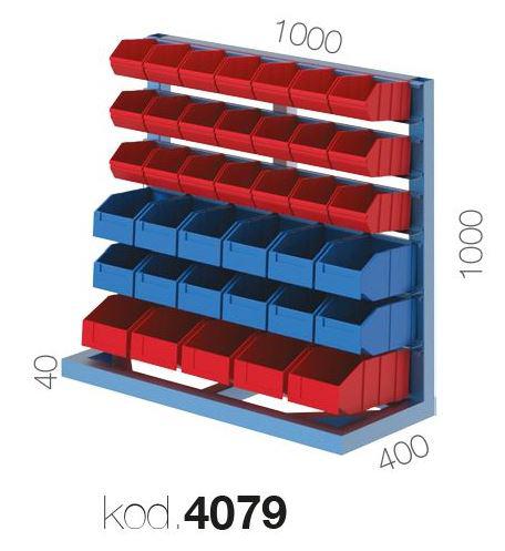 4079 - 38 KUTULU SABİT TEK YÖNLÜ AVADANLIK STANDI,AVADANLIK KUTULU SİSTEMLER,Kutulu Standlar