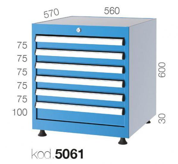 5061 - 6 ÇEKMECELİ DOLAP,ÇEKMECELİ DOLAPLAR,5000 Serisi