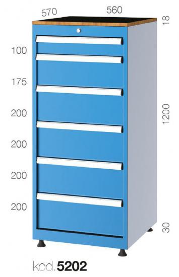 5202 - 6 ÇEKMECELİ DOLAP,ÇEKMECELİ DOLAPLAR,5000 Serisi