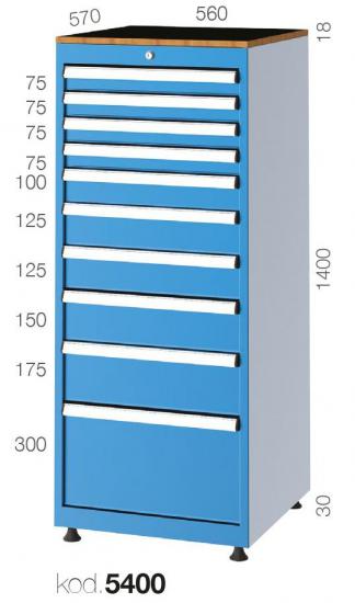 5400 - 10 ÇEKMECELİ DOLAP,ÇEKMECELİ DOLAPLAR,5000 Serisi