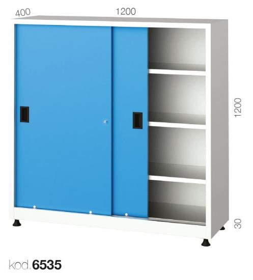 6535 - 3 RAFLI, SAC SÜRGÜ KAPILI DOLAP,MALZEME DOLAPLARI,Sürgü Kapılı Malzeme Dolapları