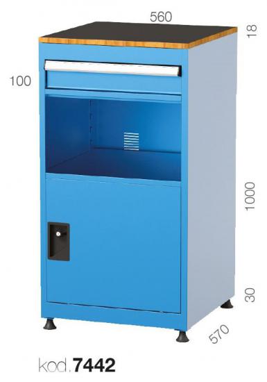 7442 - LAPTOP DOLABI,BİLGİSAYAR KABİNLERİ,17’’ PC Kabinleri