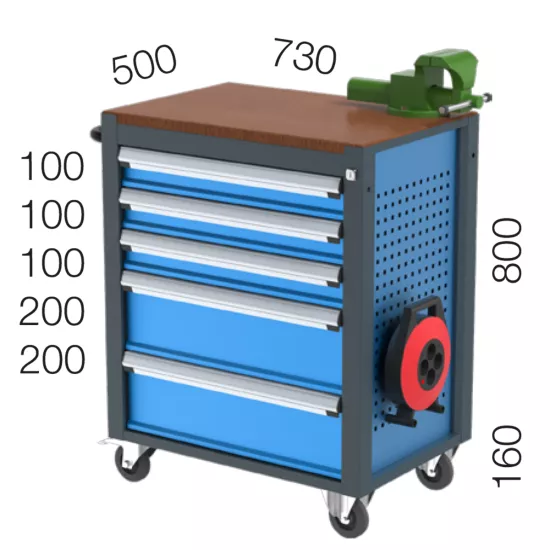 8585 - MENGENELİ VE UZATMA KALBOLU BAKIMCI ARABASI,TAKIM ARABALARI,Standart Tip Takım Arabaları